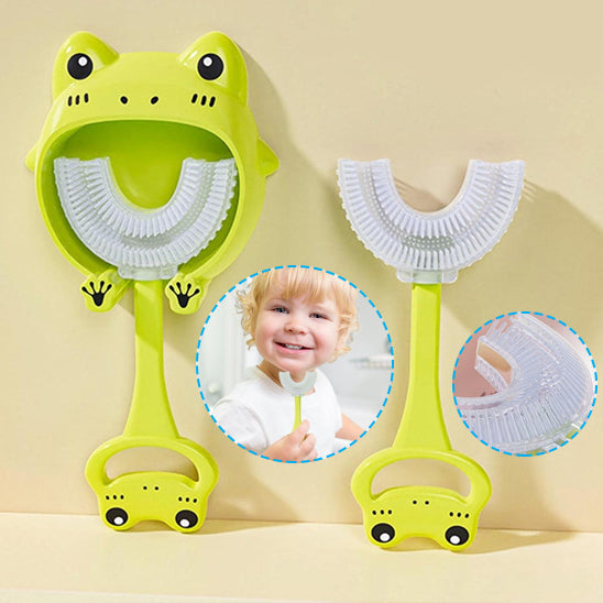 Brosse a dent bebe grenouille
