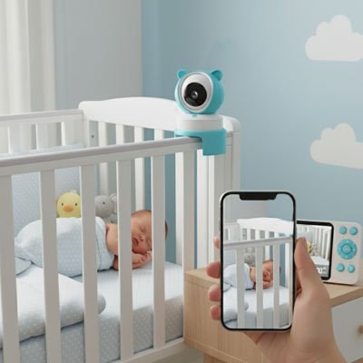 Caméra bébé moniteur couleur
