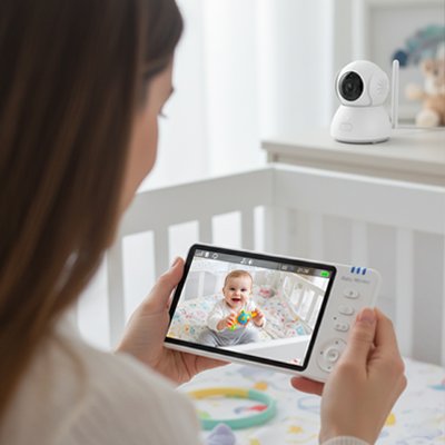Camera bebe moniteur panoramique