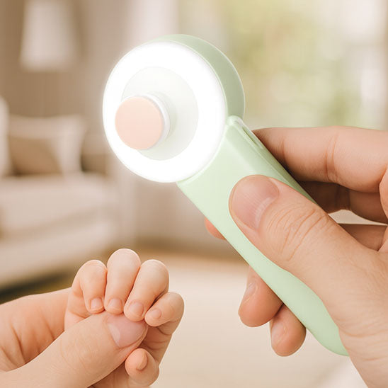 Coupe ongles pour bebe lumiere