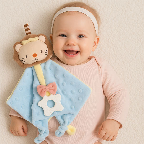 Doudou bebe lion