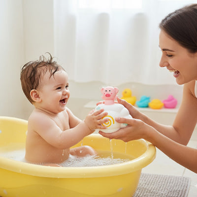 Jouet baignoire bebe nuage