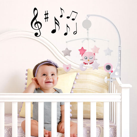 Mobile bebe hibou musical