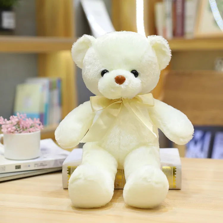 Ours en peluche blanc