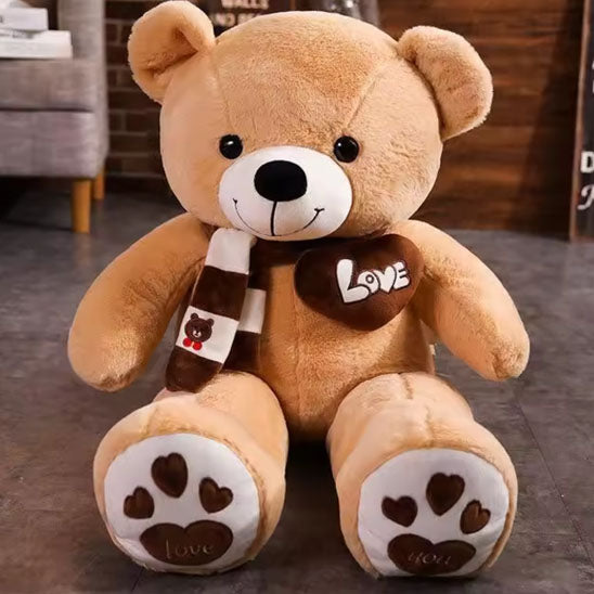 Ours en peluche brun clair mignon