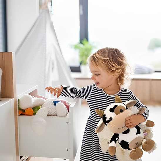 Peluche vache confortable