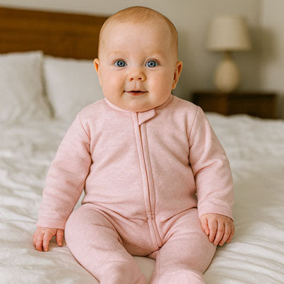 Pyjama bebe rose