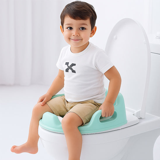 Reducteur de toilette bleu enfant
