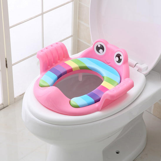 Rehausseur toilette rose fille design