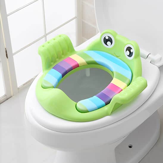 Rehausseur toilette vert design