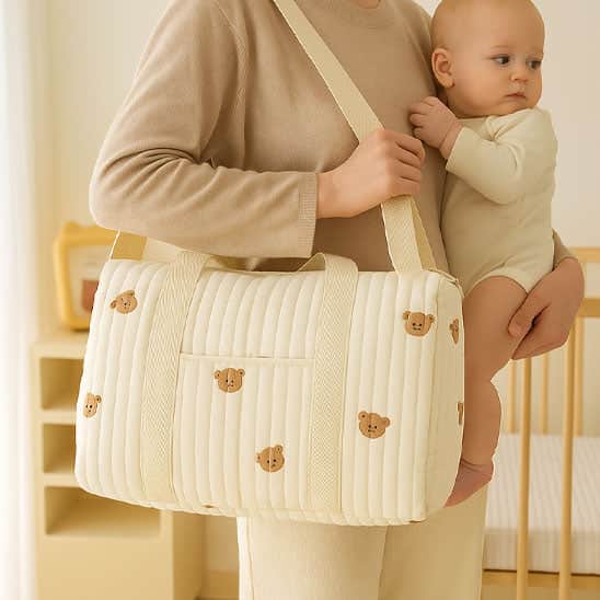 Sac a langer ourson style