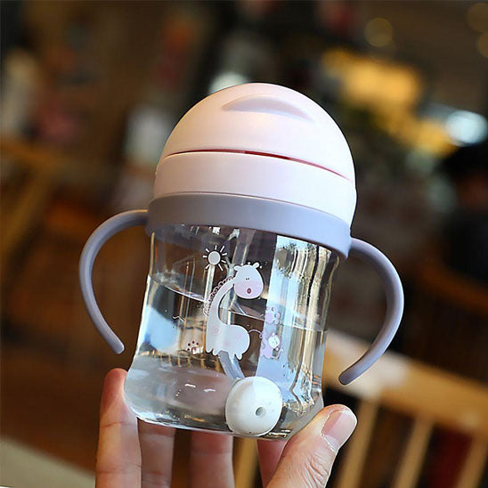 Tasse d_apprentissage rose