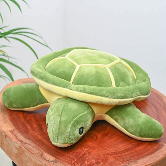 Tortue peluche coussin