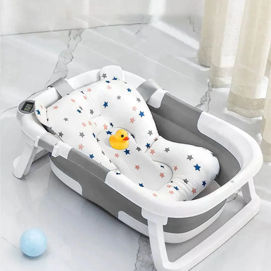 baignoire pliable gris bebe