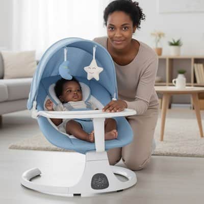 Balancelle bebe pivotante