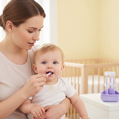 Brosse a dent bebe lot trois