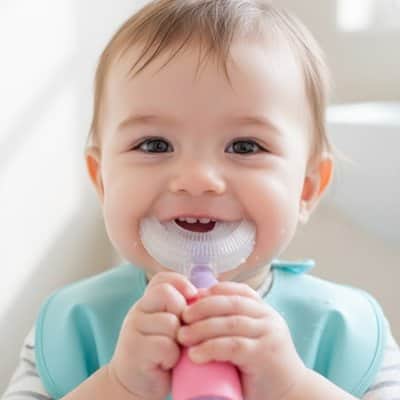 Brosse a dent bebe nettoyage