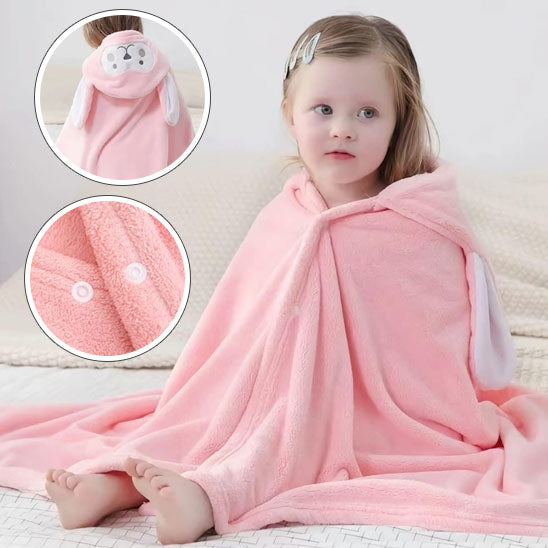 cape de bain bebe animal