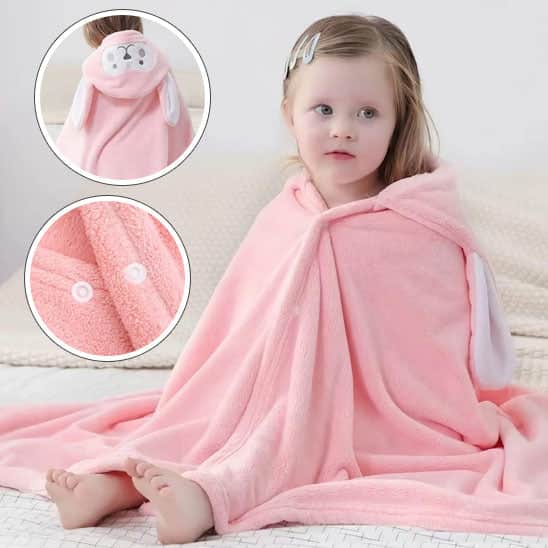 cape de bain bebe animal