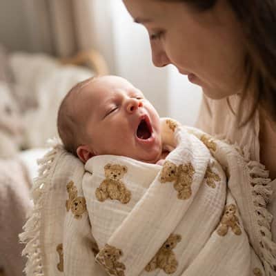 Couverture bébé douillet