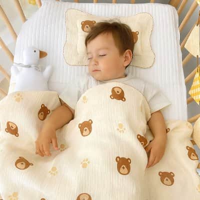 Couverture bébé coton