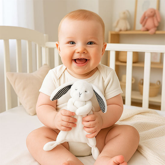 doudou bebe lapin jouet