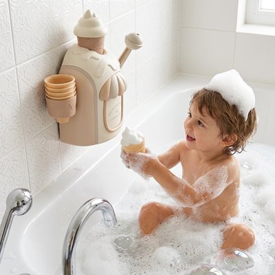 Jouet baignoire bebe moussant