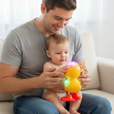 Jouet eveil bebe interactif