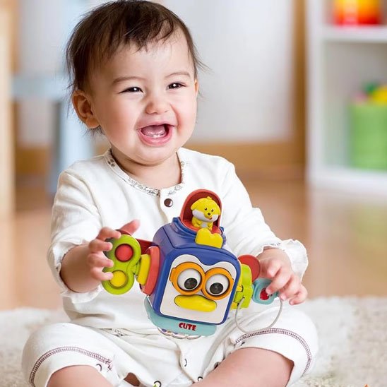 jouet pour bebe pingouin stable