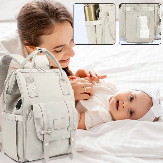 sac a langer gris clair design