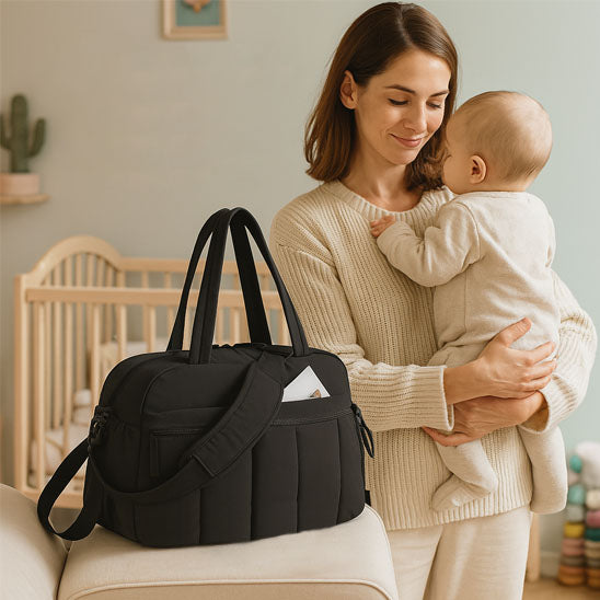 sac a langer noire pratique