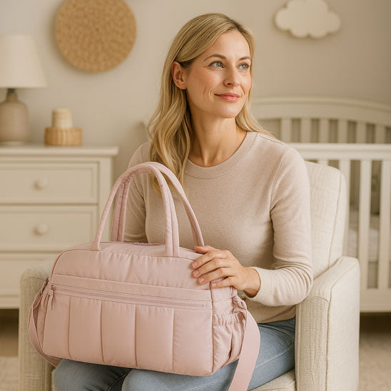 sac a langer rose poussette