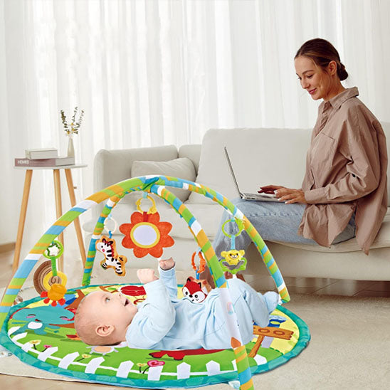 tapis-d'éveil-bébé-animaux-de-la-jungle