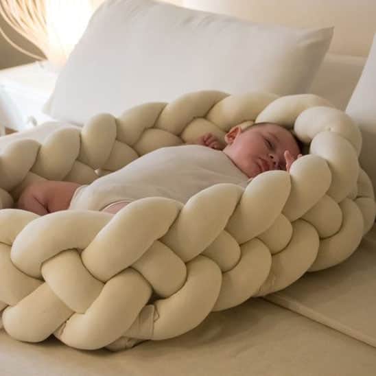 tresse de lit bébé| Épaisse
