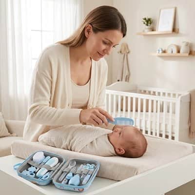 Trousse de toilette bebe ensemble de soins