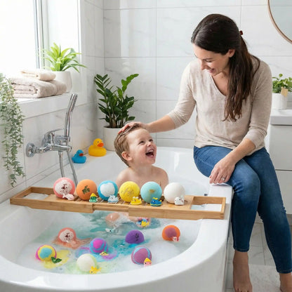 Bombe de bain colorés