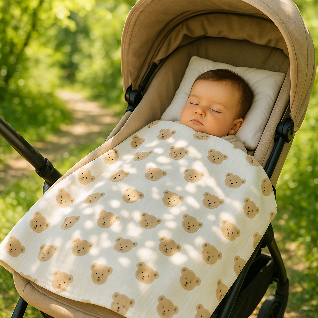 Couverture bébé poussette