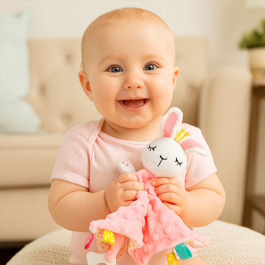 Doudou bebe heureux