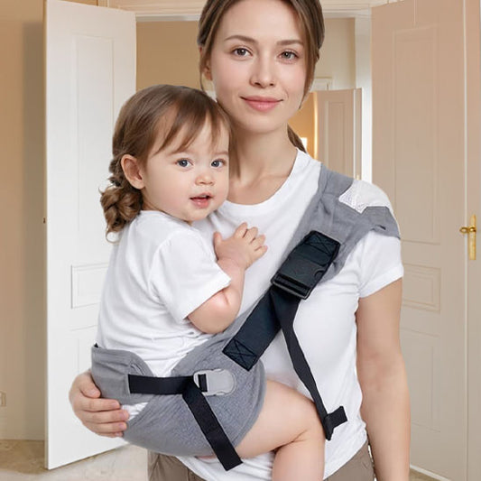 Echarpe de portage gris fille