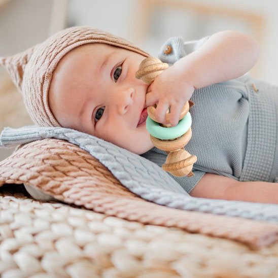 Hochet bébé anneau