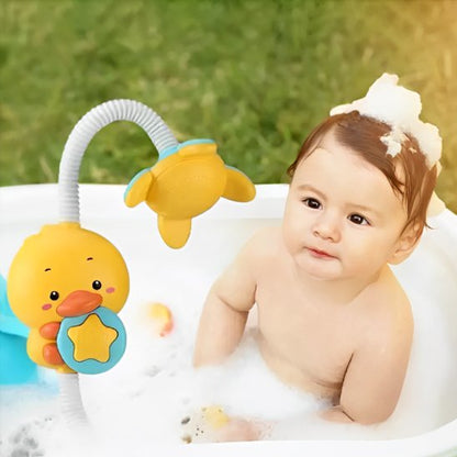 Jouet de bain canard jaune robinet