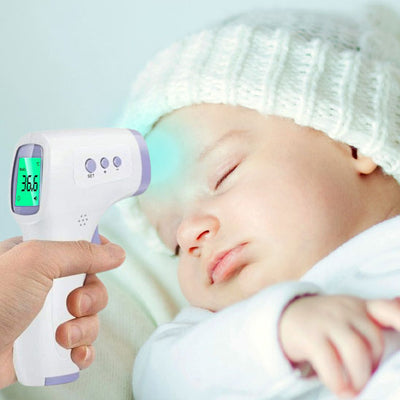 Thermomètre frontal contact