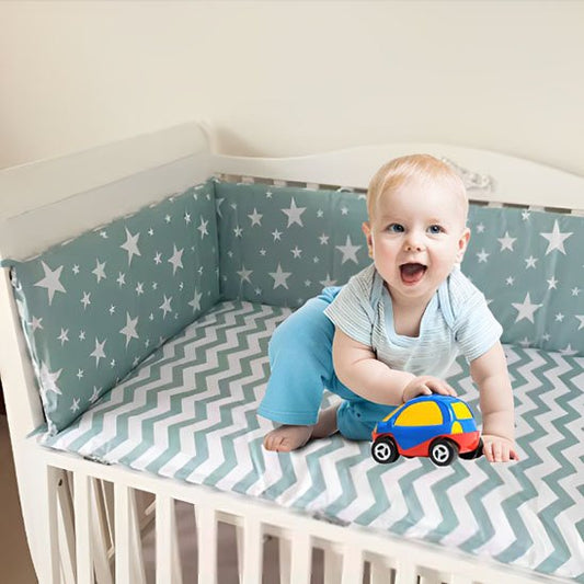 Tour de lit bébé étoile