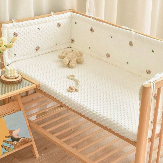 Tour de lit bebe design oursons