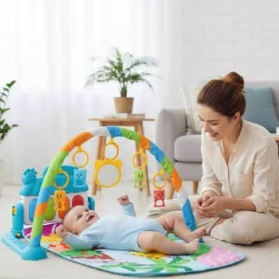 Arche d'éveil sensorielle | Coloré Baby - Mum'sbaby