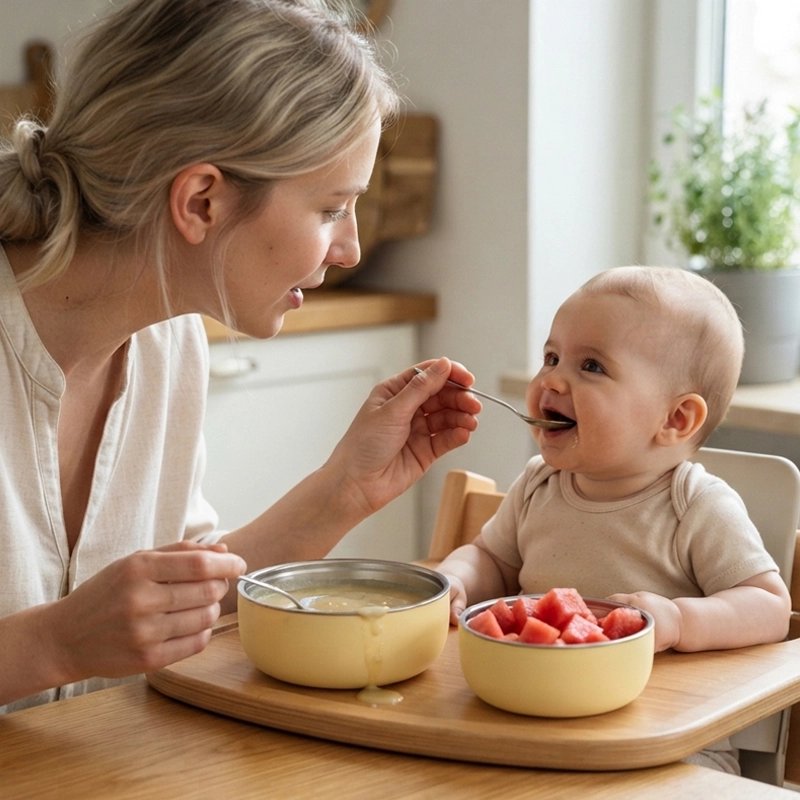 Assiette bebe fruits