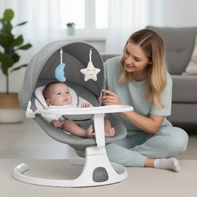Balancelle bebe avec télécommande