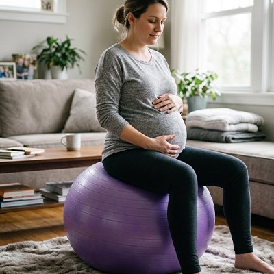 Ballon de grossesse​ fitness