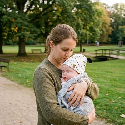 Bonnet bebe points noir