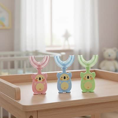 Brosse a dent bebe | Douce Ergonomique - Mum'sbaby